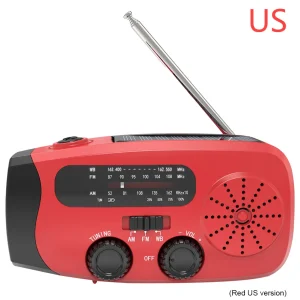 Solar Hand Crank Radio